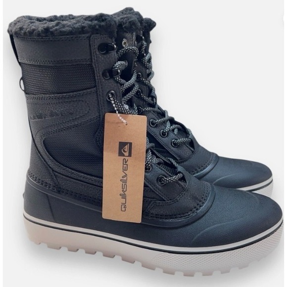 Quiksilver Sub Zero Hi Mens Winter Boots Blue & Grey Size 11